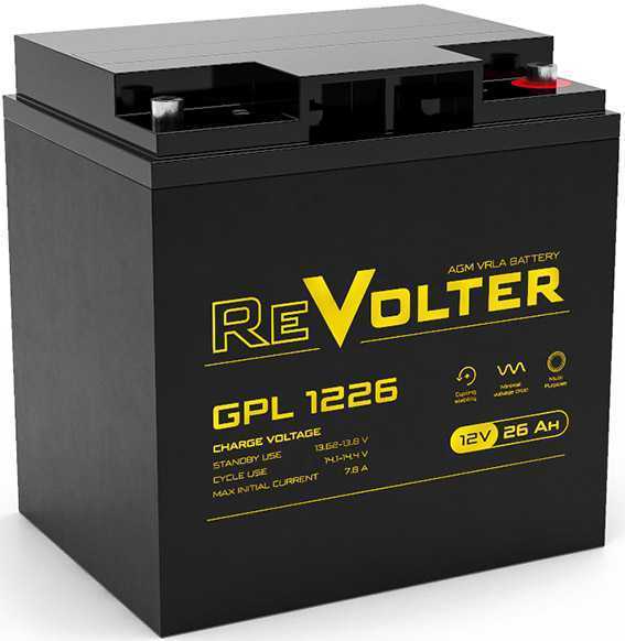ReVolter GPL 1226 Аккумуляторы фото, изображение