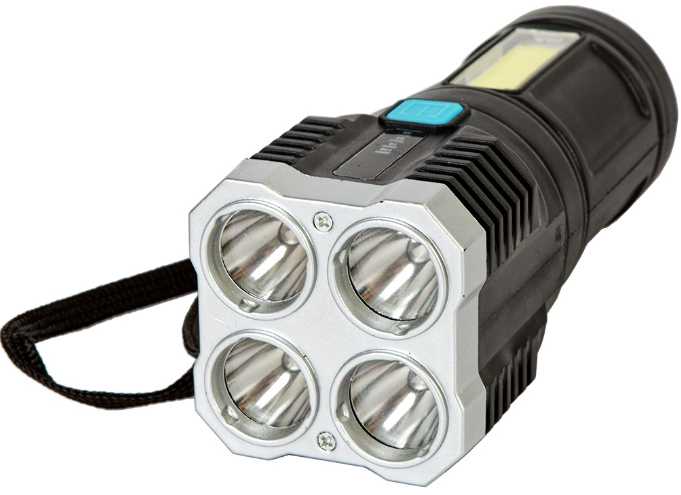 Светодиодный аккумуляторный USB фонарь GLANZEN UFL-0400-LS03 Фонари фото, изображение